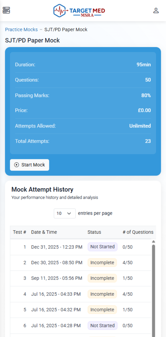 Msra Practice Questions MSRA Practice Questions & Mock Exams 2025 | TargetMed